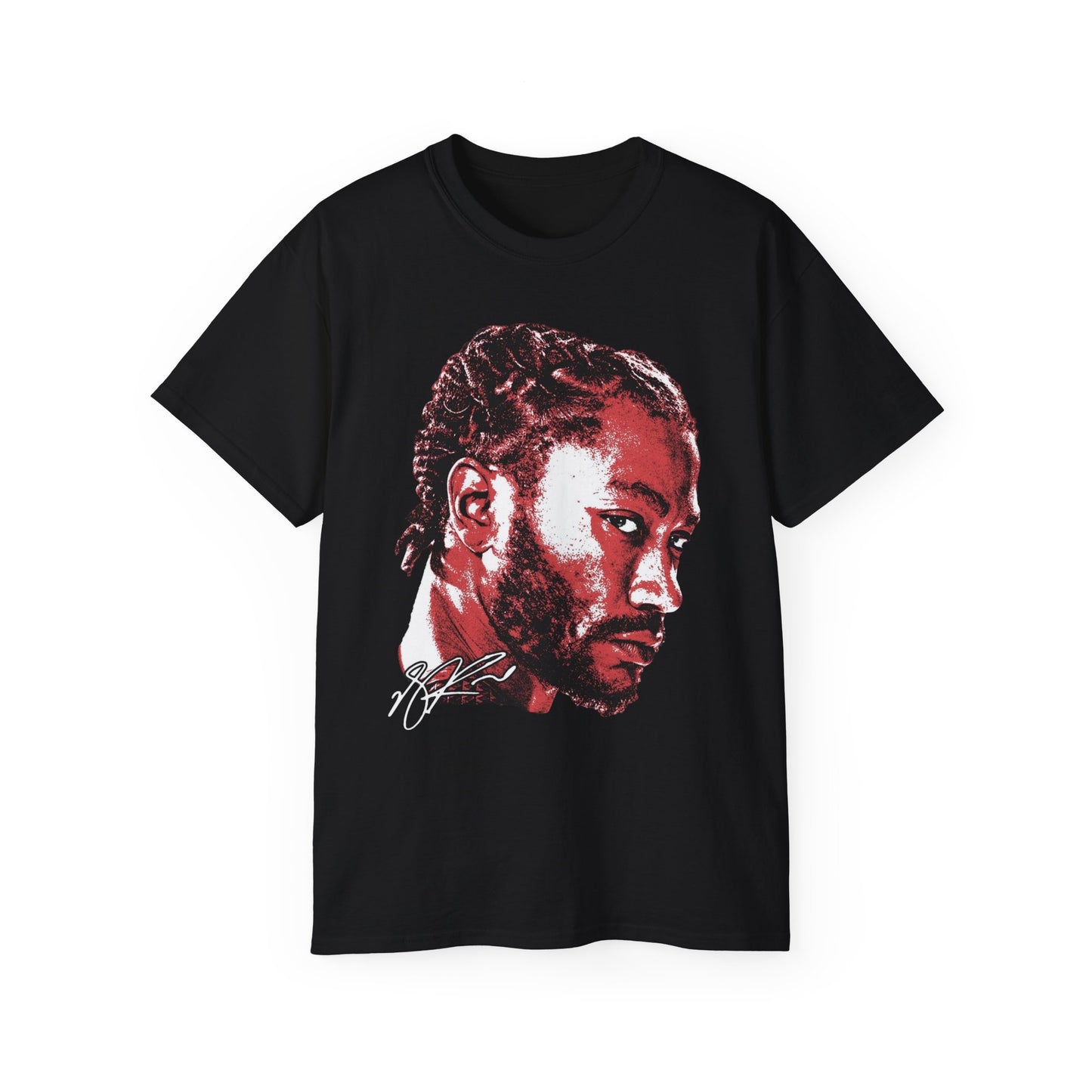 D rose basketball graphic T-shirt