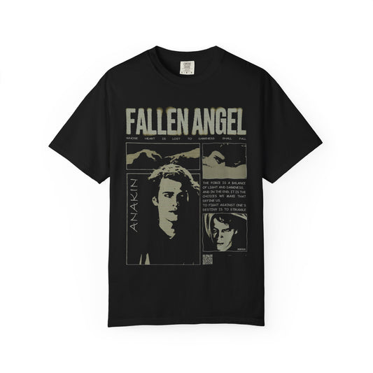 Fallen Angel Graphic T-Shirt — Vintage Anakin Comic Design