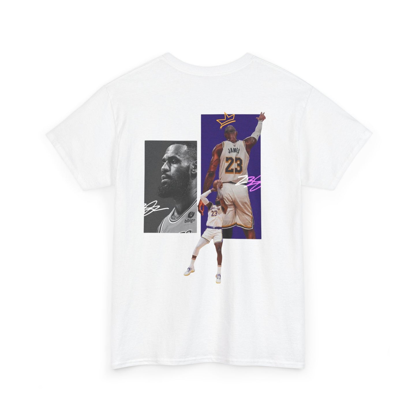 The King Basketball T‑Shirt — LeBron Tribute Graphic Tee