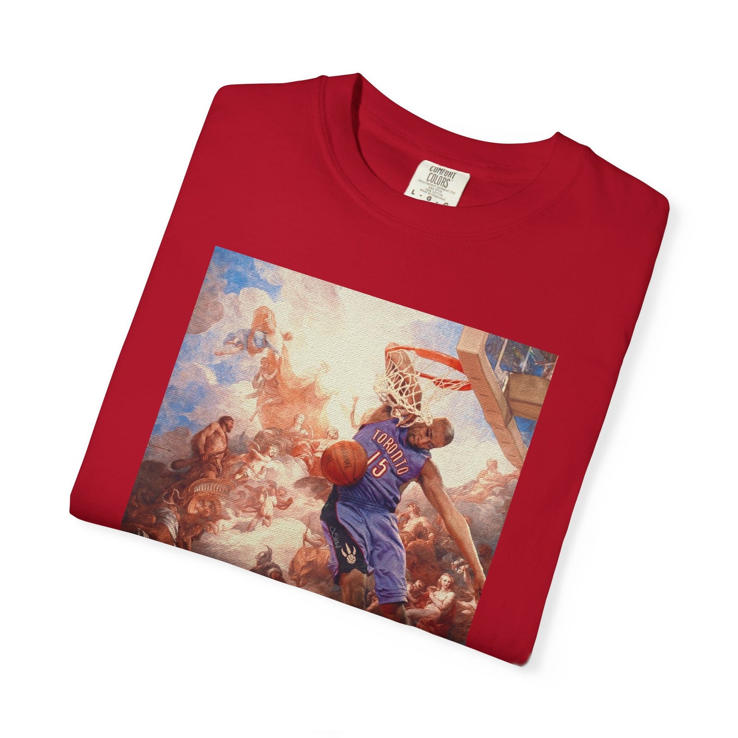 VINSANITY Basketball T-shirt | Unisex Garment-Dyed Tee | Vince Carter Inspired Design