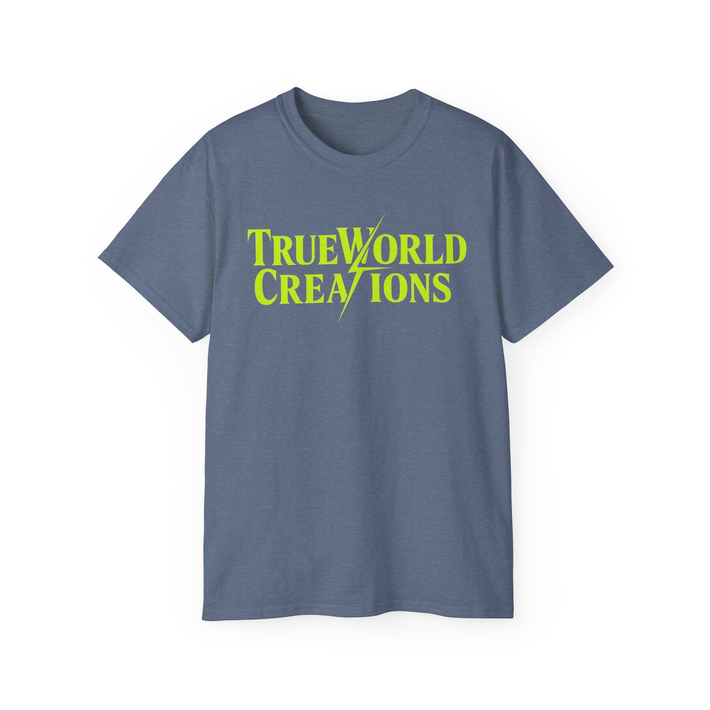 Unisex Ultra Cotton Tee - True World Creations, Casual Tee, Gift for Creatives, Everyday Wear, Comfortable Stylish Top, Unique Graphic Shirt