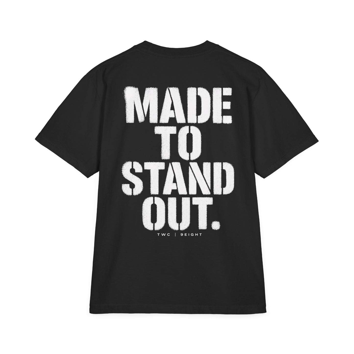 TWC X 9eight Made to Stand Out graphic T-Shirt