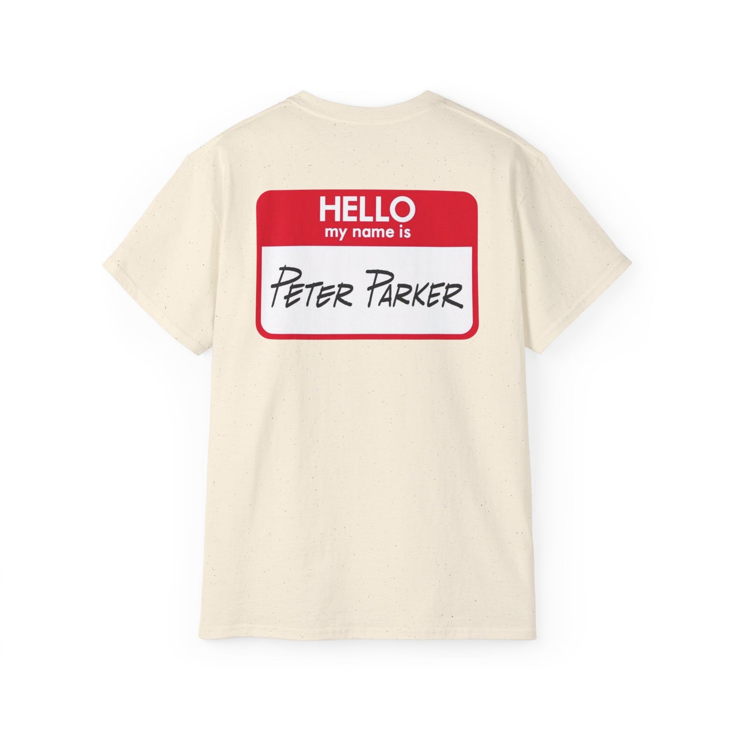 Funny Name tag *Spiderman graphic T-shirt
