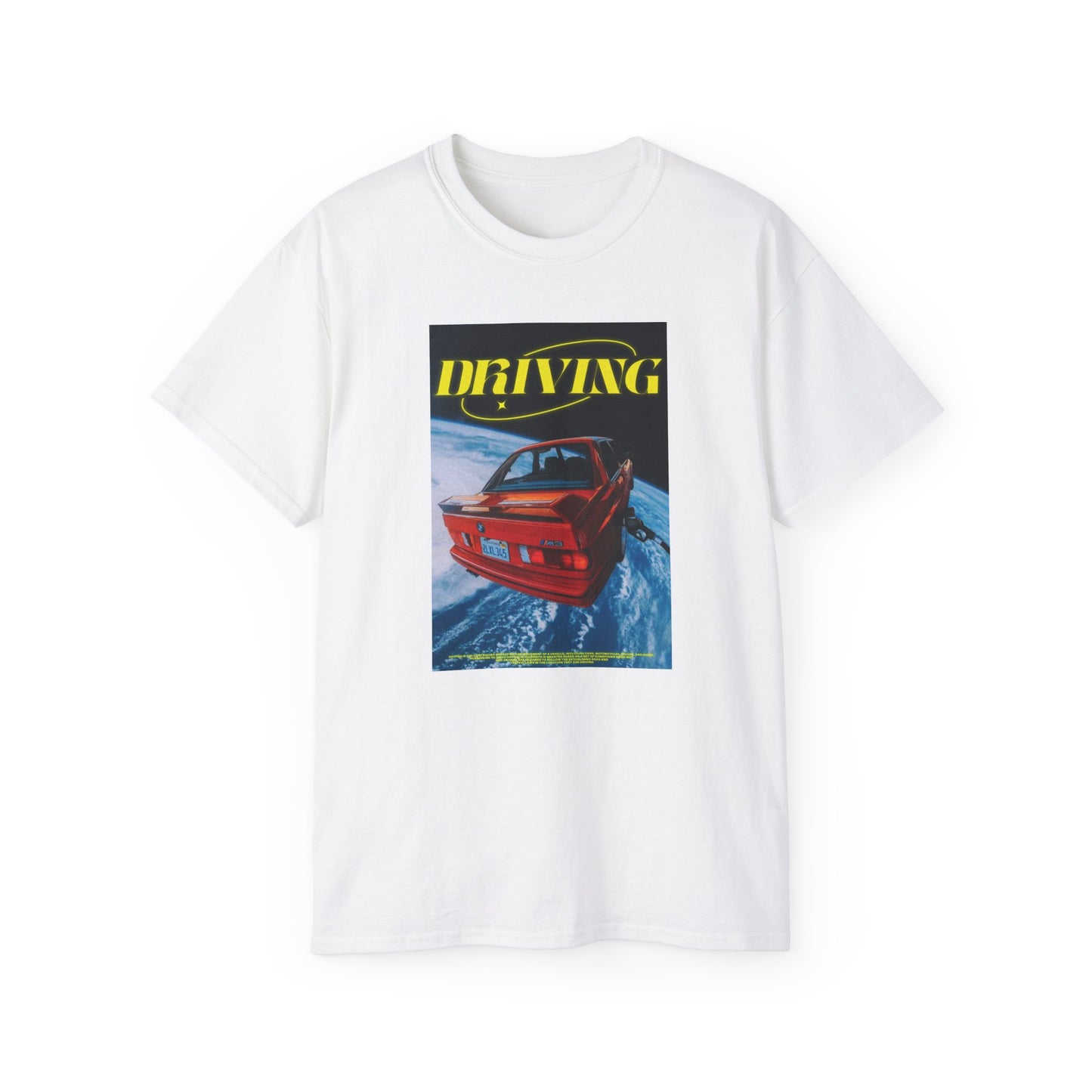 Driving Vintage Unisex Ultra Cotton Tee | Cool Automotive Graphic T-Shirt