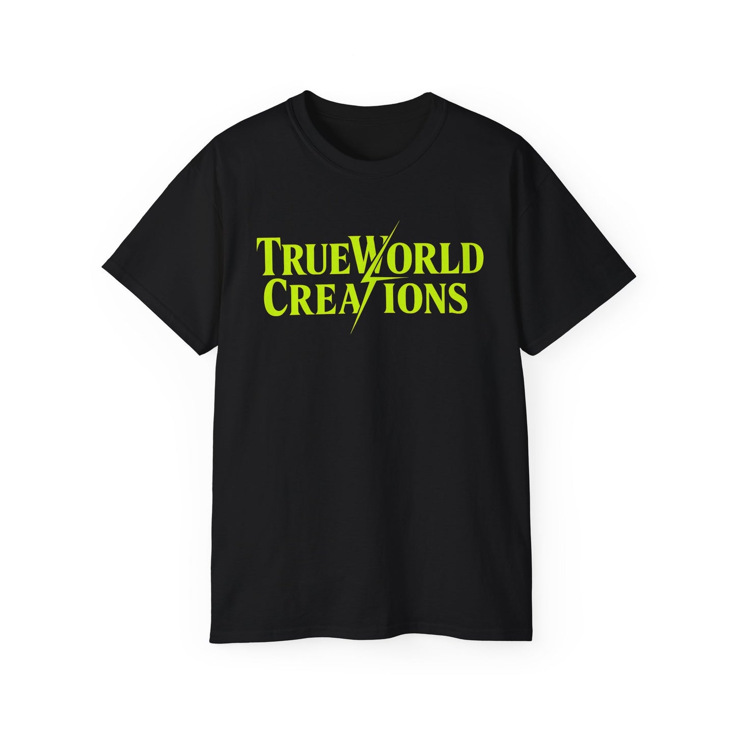 Unisex Ultra Cotton Tee - True World Creations, Casual Tee, Gift for Creatives, Everyday Wear, Comfortable Stylish Top, Unique Graphic Shirt