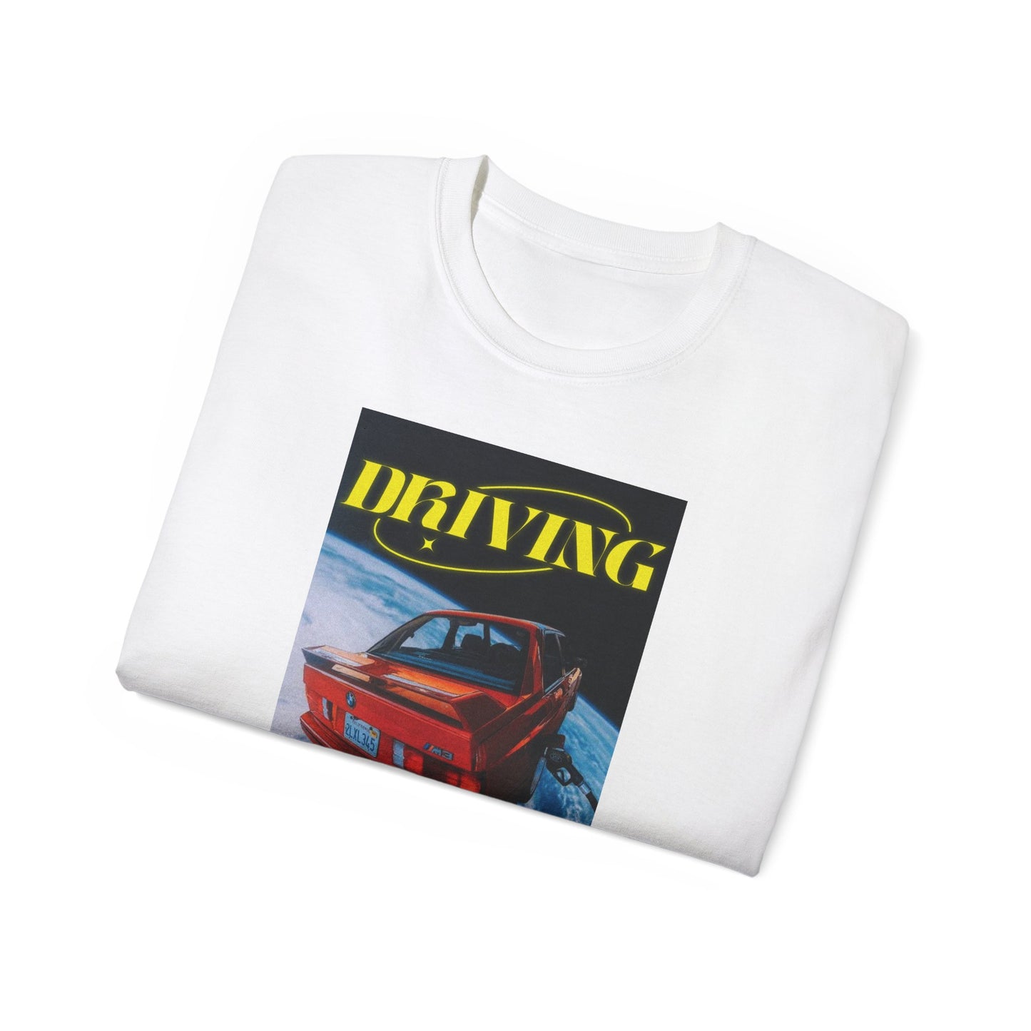 Driving Vintage Unisex Ultra Cotton Tee | Cool Automotive Graphic T-Shirt