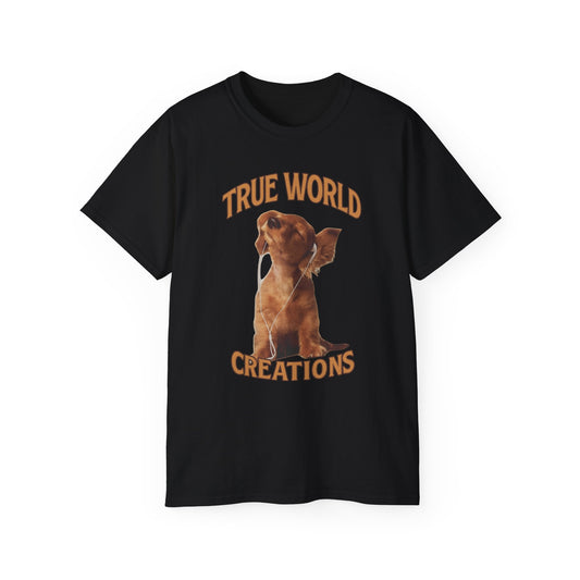 - True World Creations Graphic T-shirt