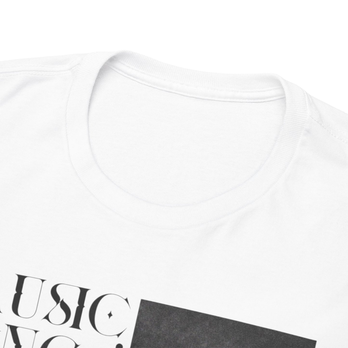 Retro MJ Music Legend Tee — Vintage Black & White Band Graphic