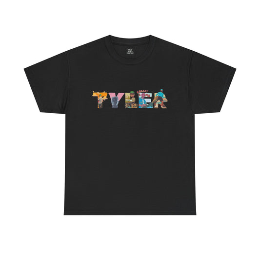 Graphic Tee - Tyler Name Plate - Unisex Heavy Cotton Tee for Tyler Fans and Similar Artists