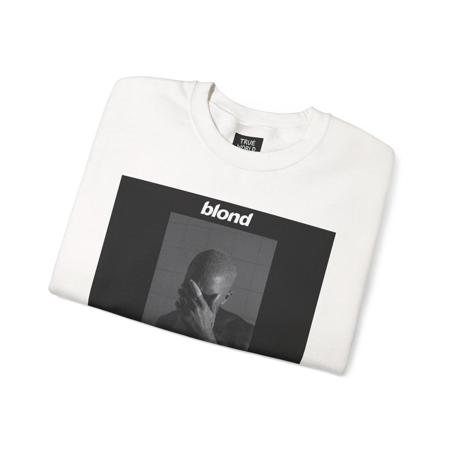 Blond Album Graphic Unisex Crewneck Sweatshirt - Cozy, Stylish, perfect for Frank Ocean fans