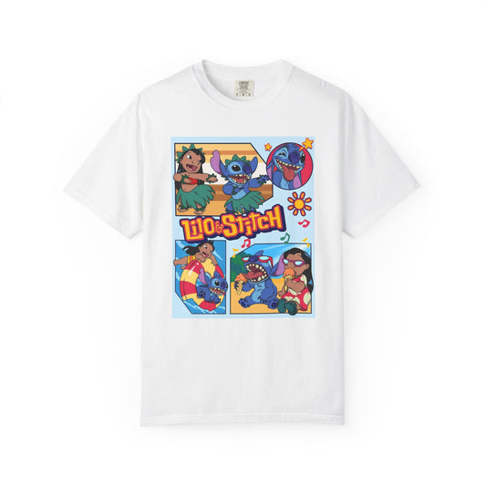 Lilo & Stitch Unisex Garment-Dyed T-Shirt