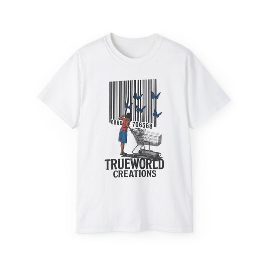 TWC Street Art Inspired Graphic T-shirt Vintage Style