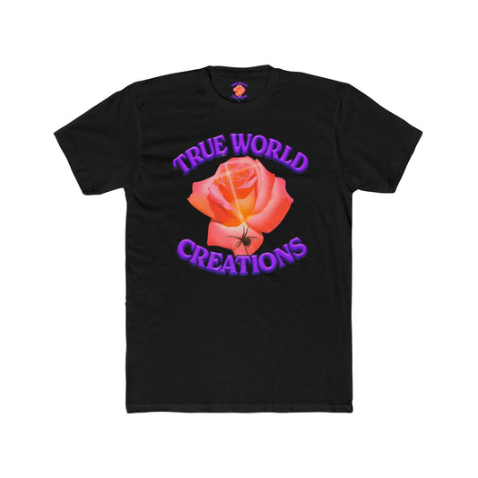 Bright Floral TWC Graphic Tee, Vintage Style