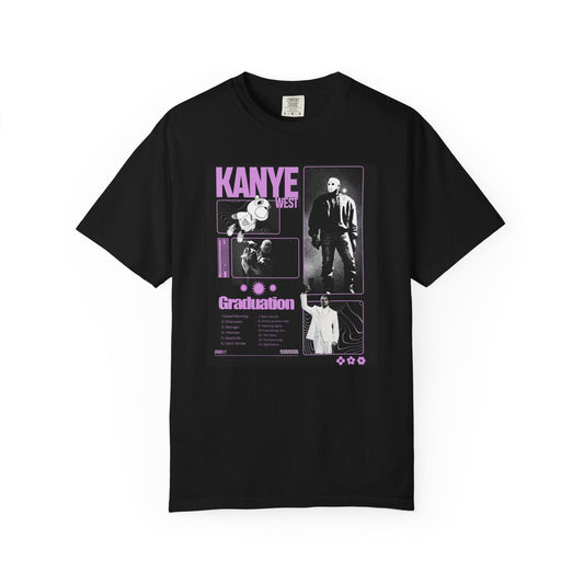 Unisex Garment-Dyed T-shirt- Kanye Graphic Tee