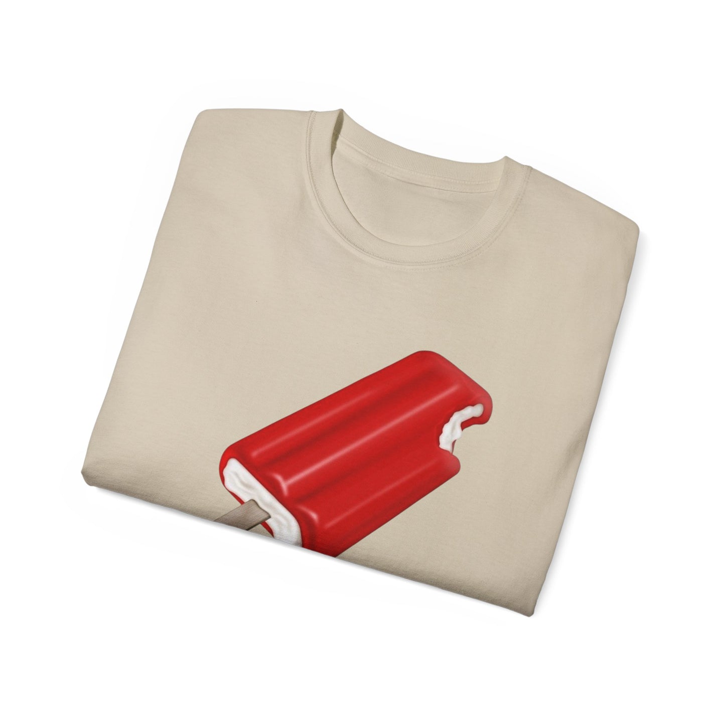 TrueWorldCreations Red Popsicle Graphic T-Shirt for Summer