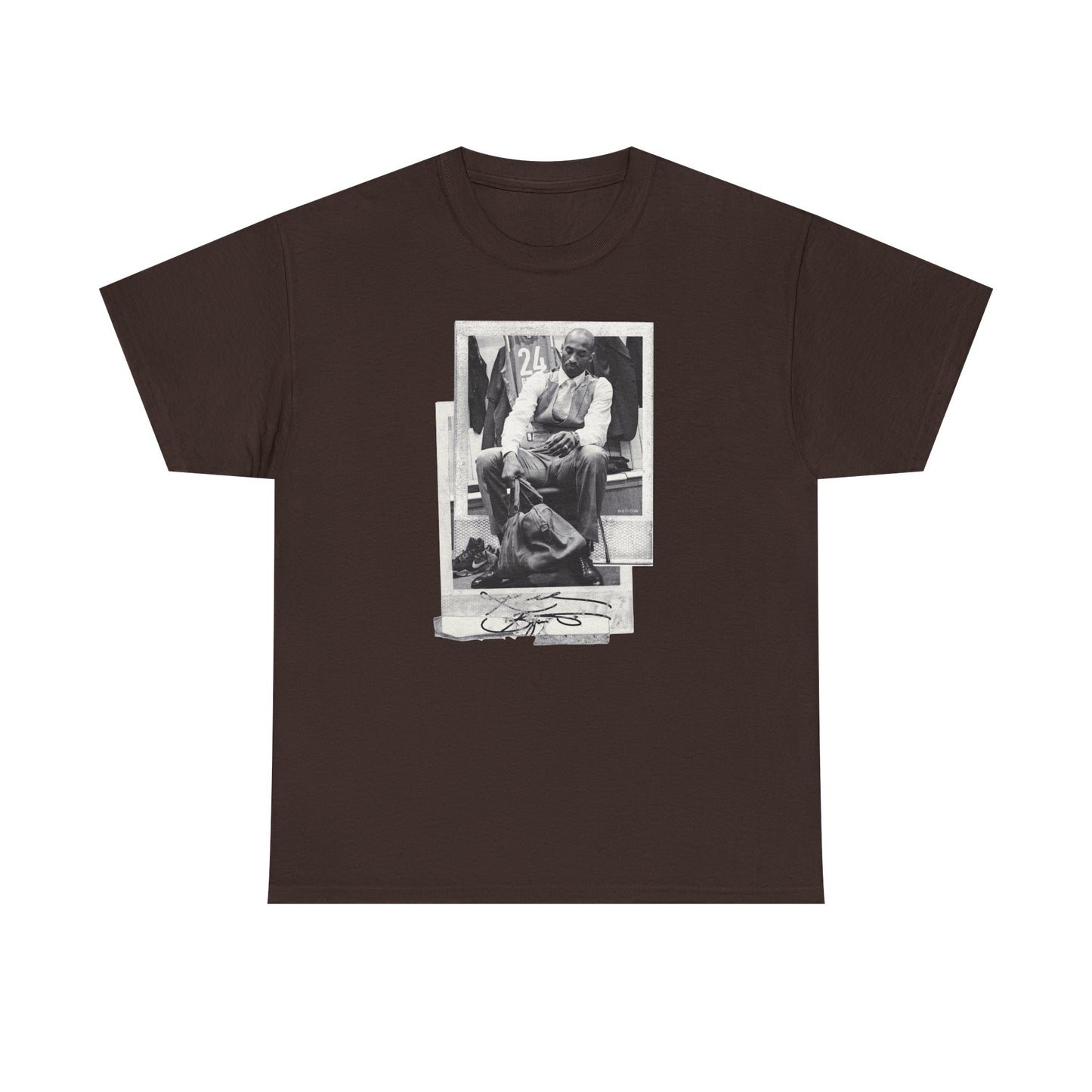 Vintage Kobe Style Unisex Heavy Cotton Tee - Basketball Inspired Graphic