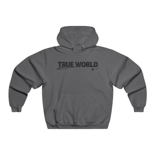 True World Hoodie — Retro TWC Graphic Pullover for Men
