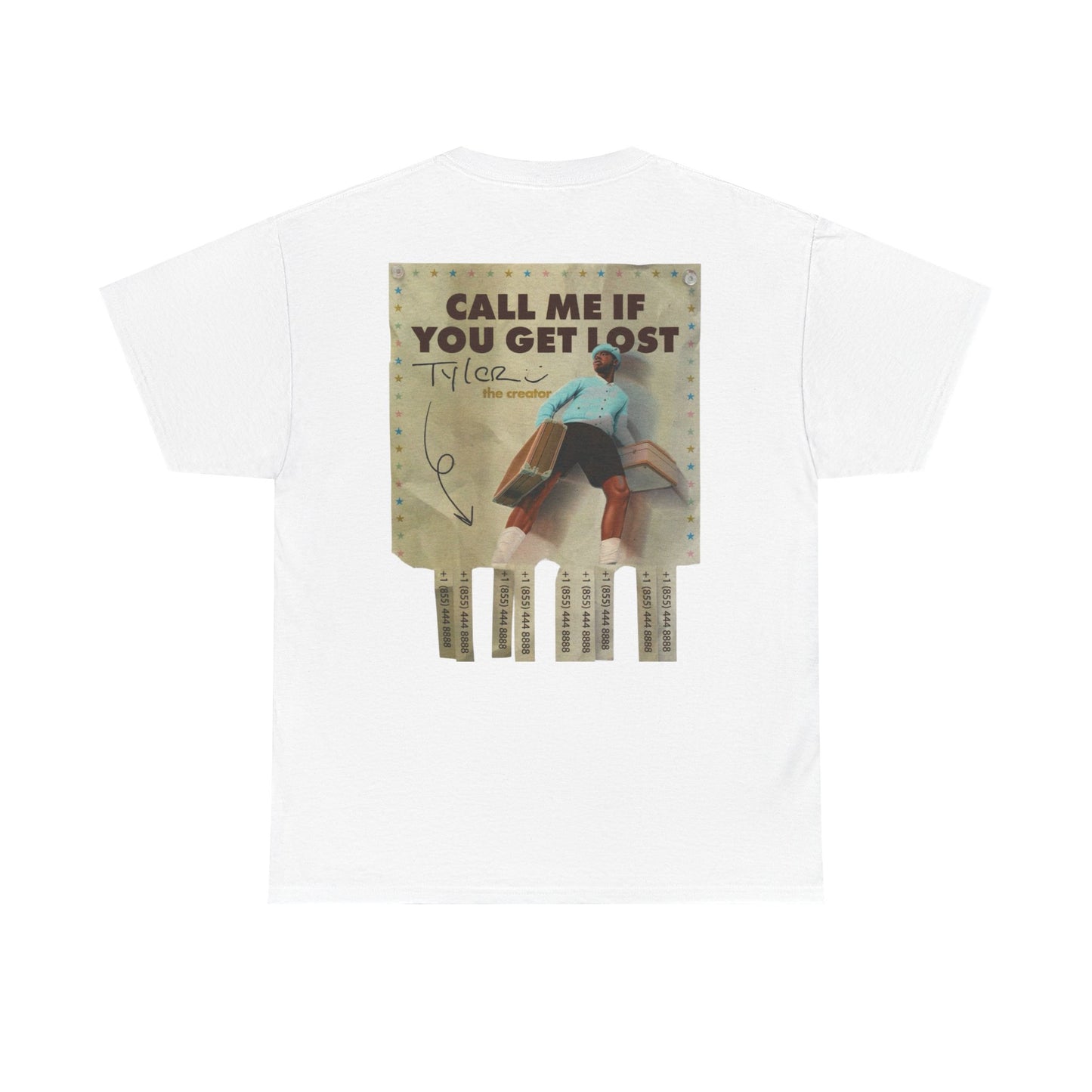 Unisex Cotton Tyler the creator Graphic T-shirt