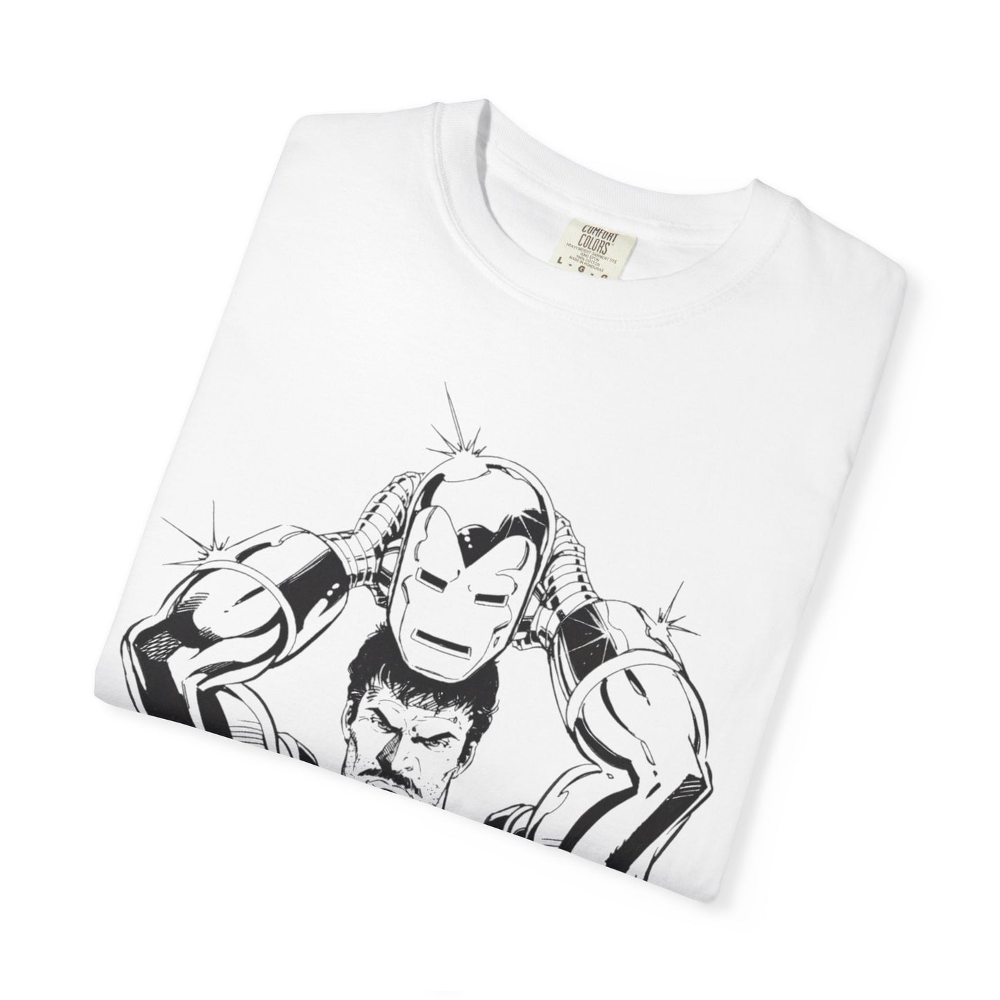 Iron man Hero Sketch graphic T-Shirt