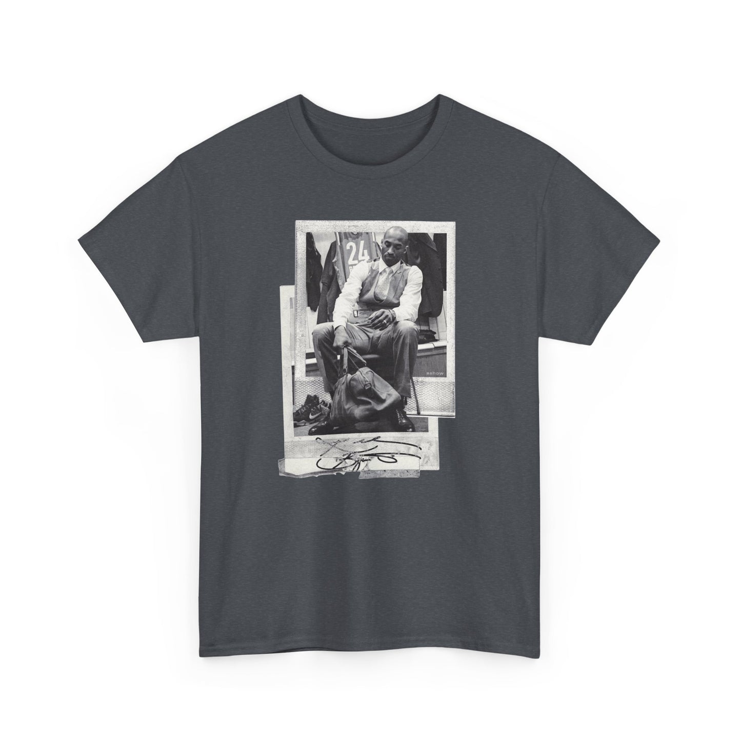 Vintage Kobe Style Unisex Heavy Cotton Tee - Basketball Inspired Graphic