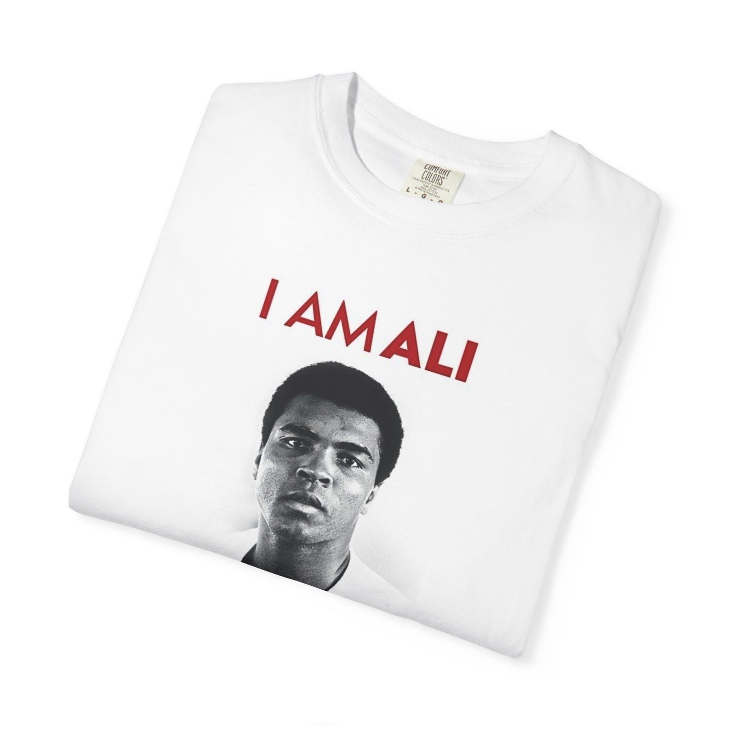 I AM ALI Unisex Garment-Dyed T-Shirt - Iconic Statement Tee