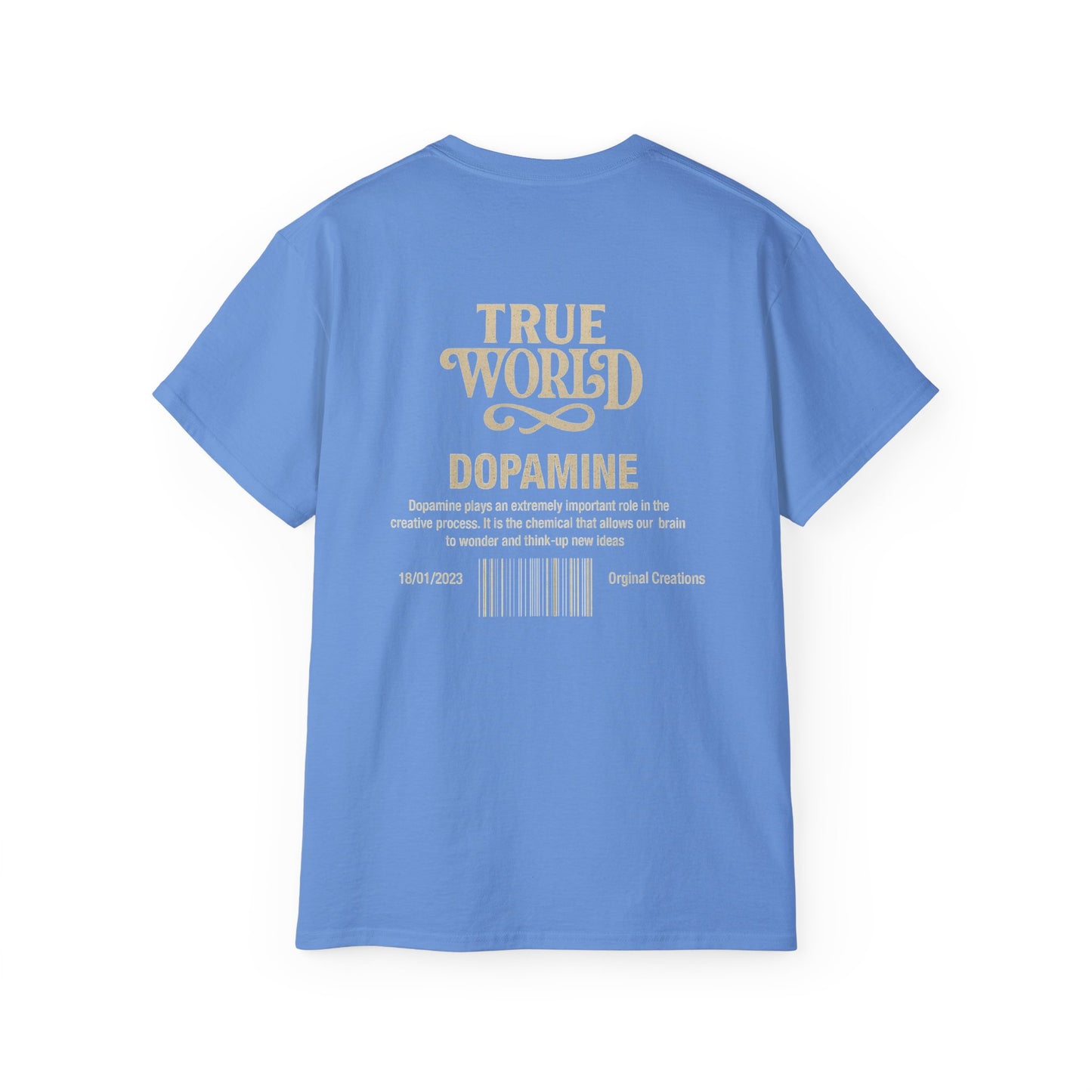 True World Creations graphic T-shirt design