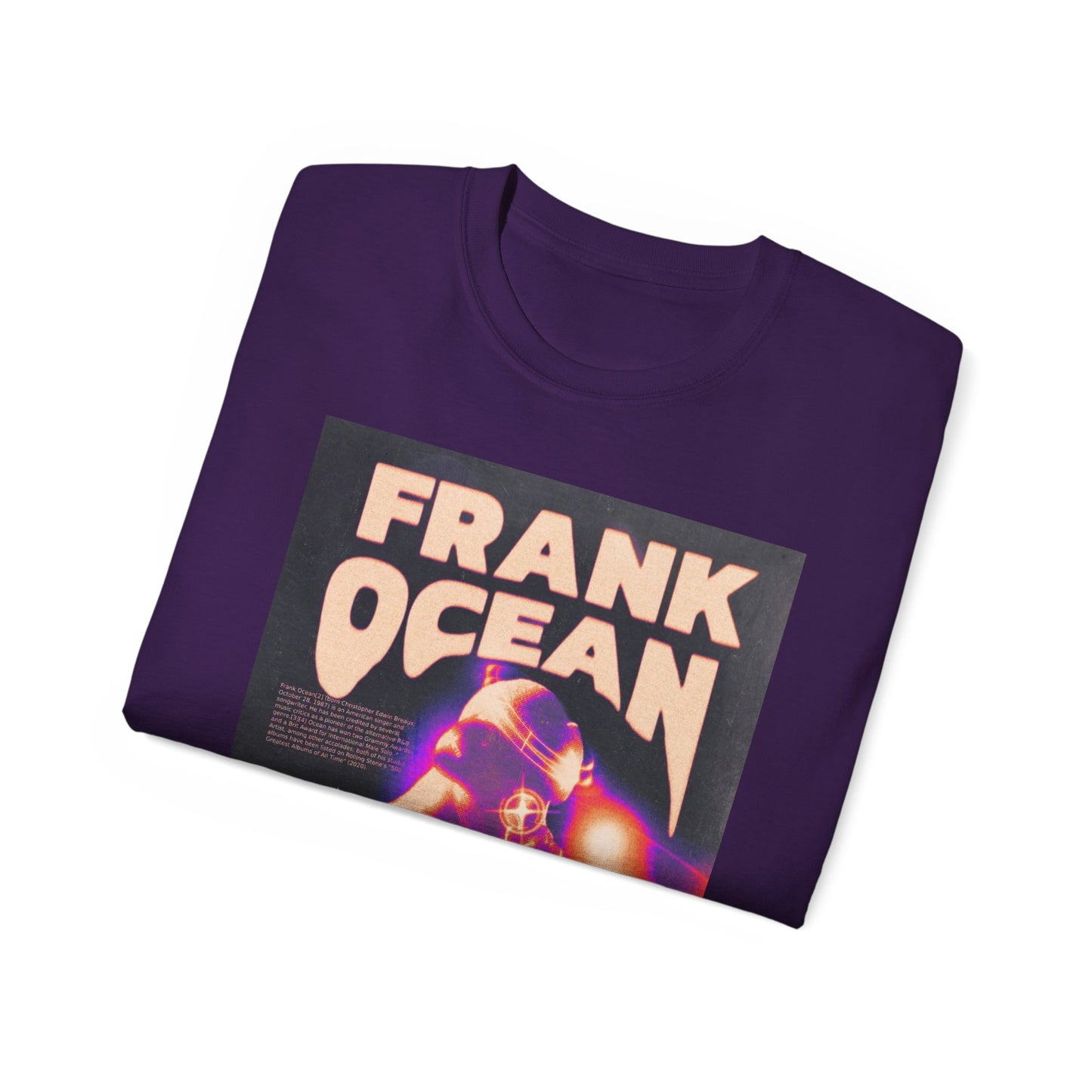 Frank Ocean Inspired Unisex Tee | Cool Music Merch, Casual Wear, Concert Style, Gift for Music Lovers, Graphic T-Shirt