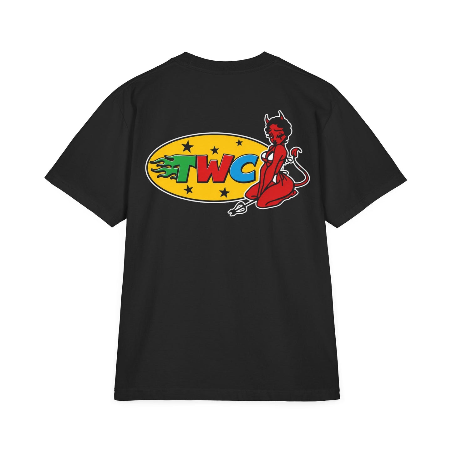 TrueWorldCreations Retro 'TWC' Logo Graphic Tee