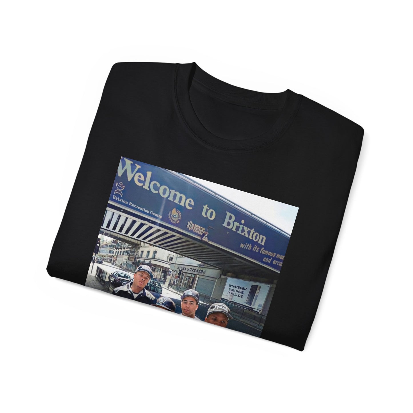 Welcome to Brixton Tee, Vintage Graphic T-Shirt
