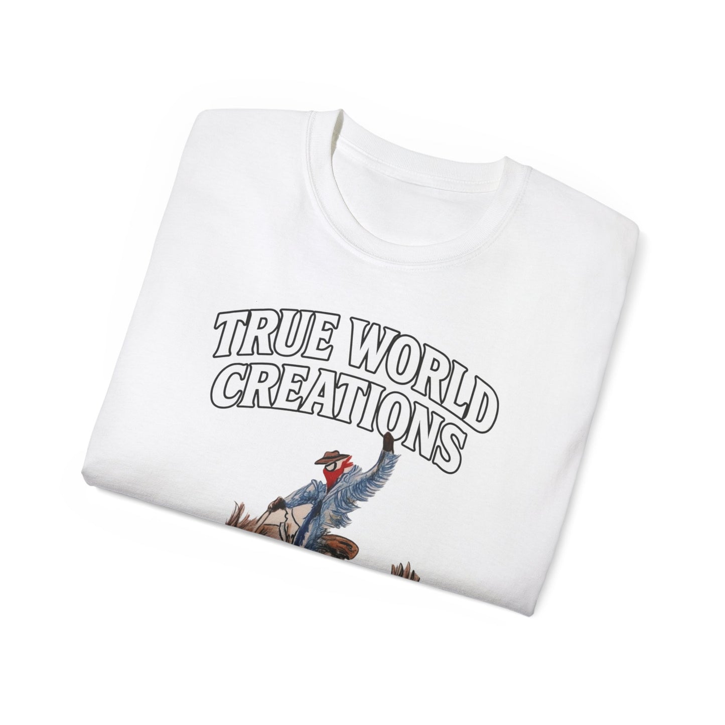 TWC Vintage Spider-Man Cowboy Graphic T-shirt