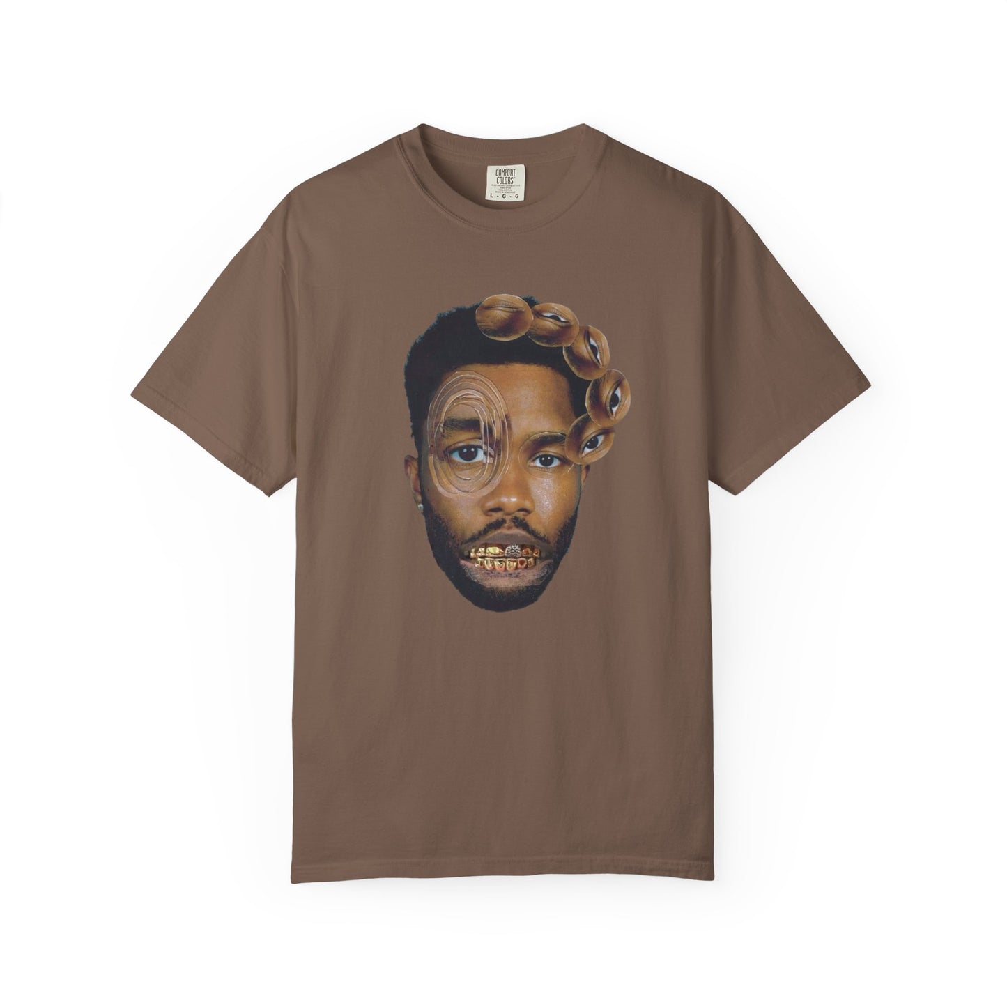 Artistic Unisex Garment-Dyed T-Shirt with Unique Design
