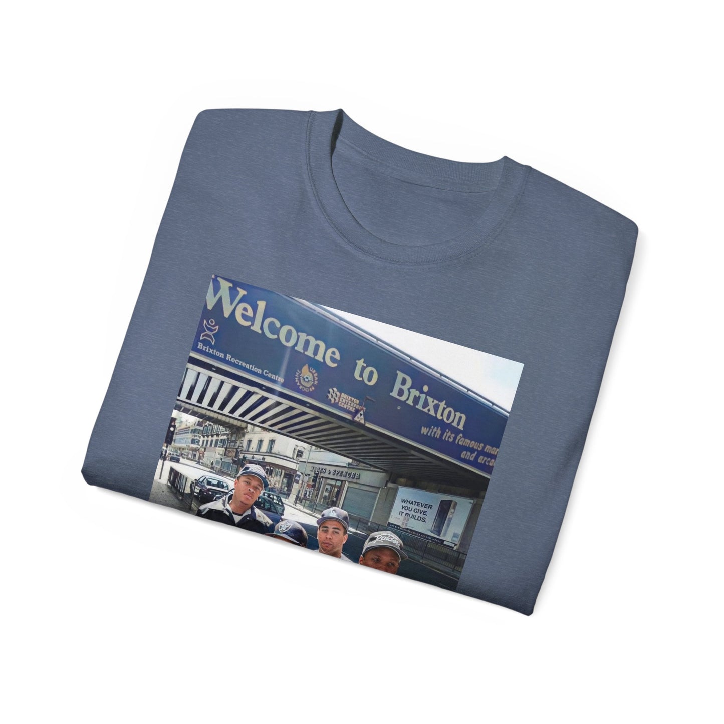 Welcome to Brixton Tee, Vintage Graphic T-Shirt