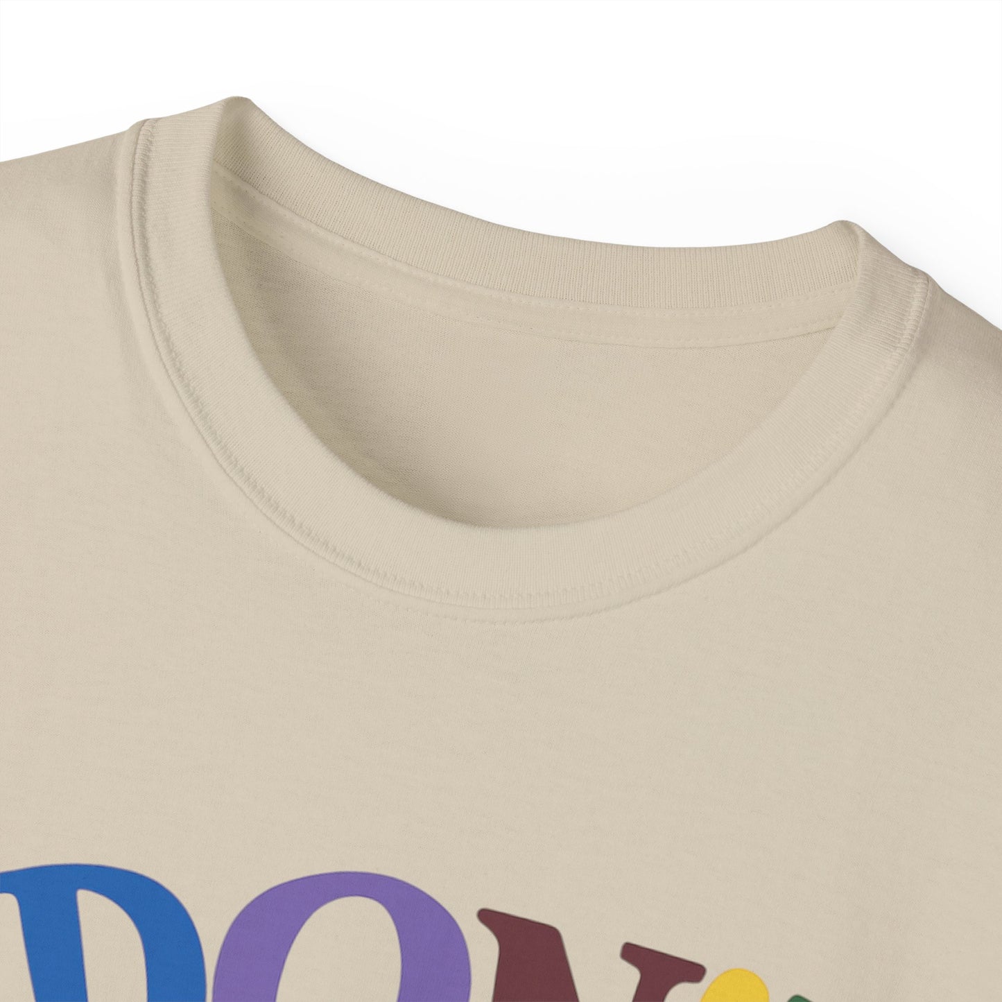 Colorful Statement Tee - 'I Don't Smoke' - true world creations graphic