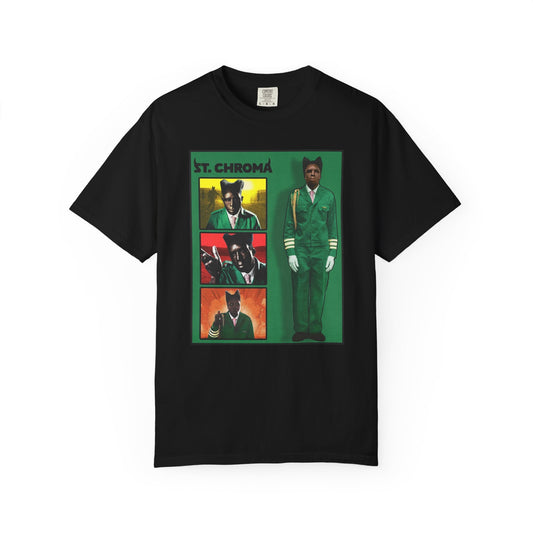 St. Chroma Unisex Garment-Dyed T-shirt, Graphic Tee