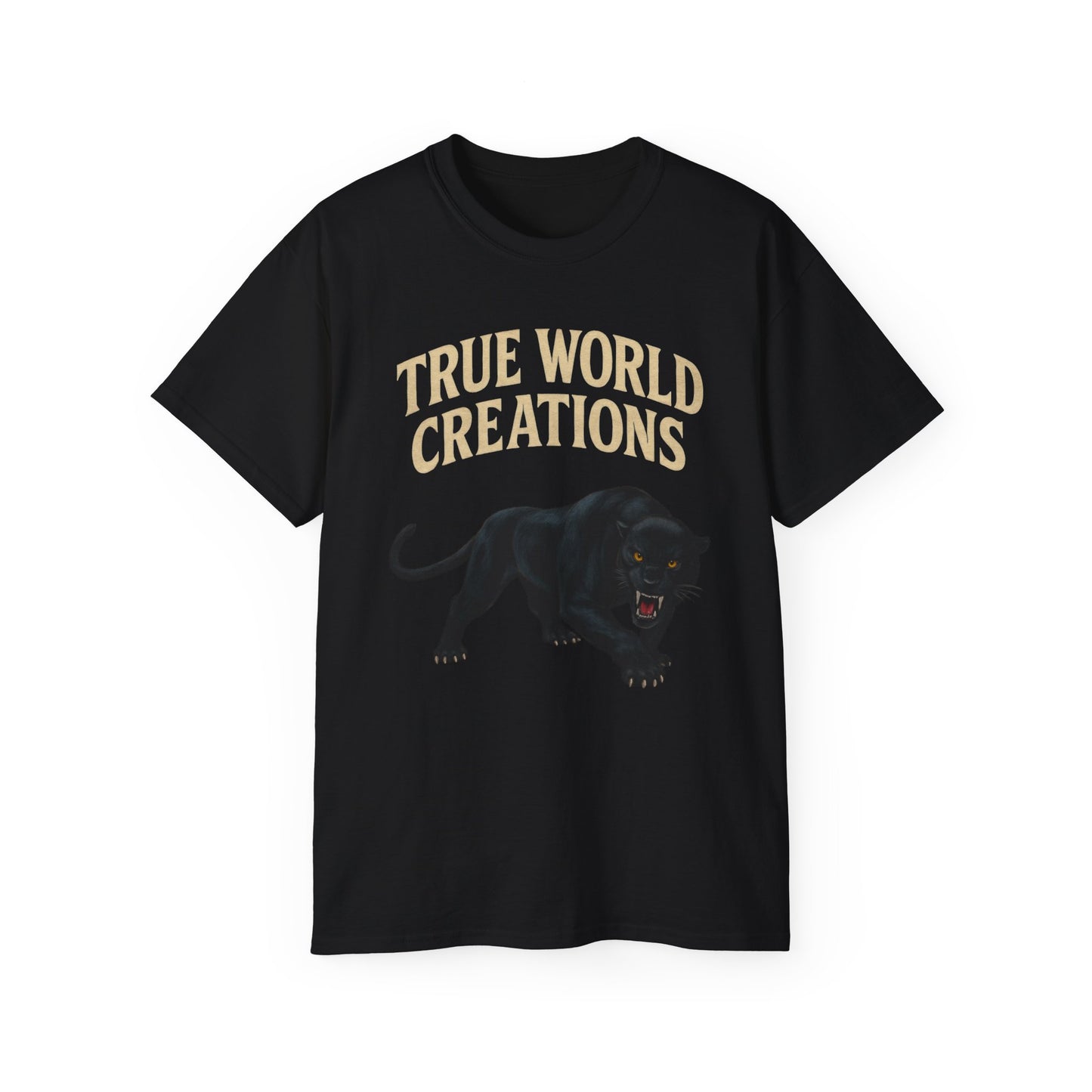 TWC Black Panther Graphic T-shirt Design