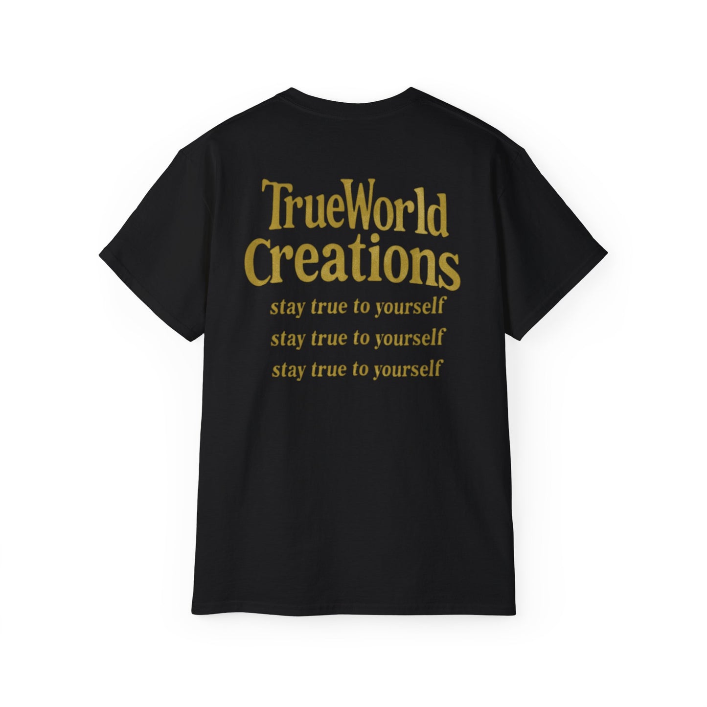 TrueWorld Creations phone call graphic T-shirt Unisex Ultra Cotton Tee