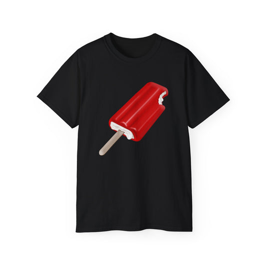 TrueWorldCreations Red Popsicle Graphic T-Shirt for Summer
