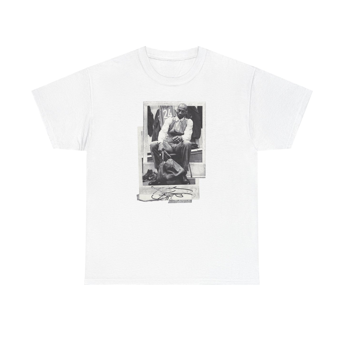 Vintage Kobe Style Unisex Heavy Cotton Tee - Basketball Inspired Graphic