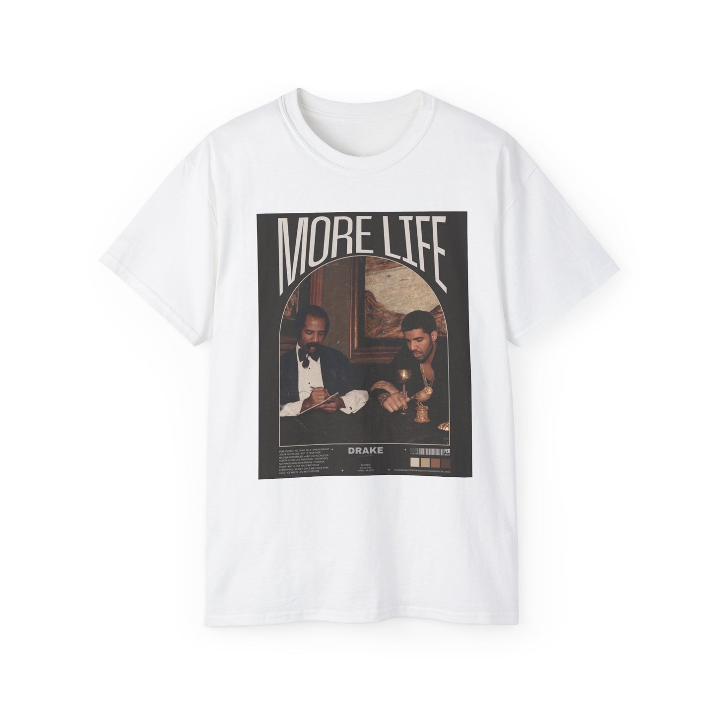More Life Unisex Ultra Cotton Tee, Music T-Shirt, Drake , Casual Streetwear