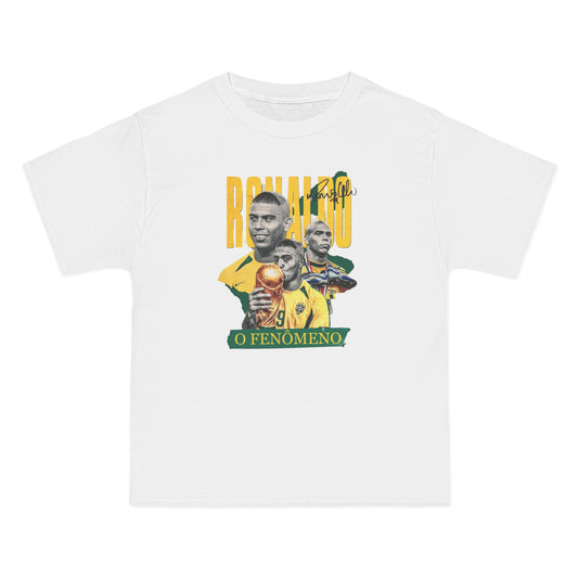 Ronaldo O Fenomeno Tribute T-Shirt | Retro Sportswear for Soccer Fans