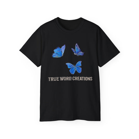 Butterfly Dreams true world creations graphic T-shirt