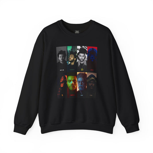 Weekends Album Graphic Crewneck Sweatshirt - The End Collection