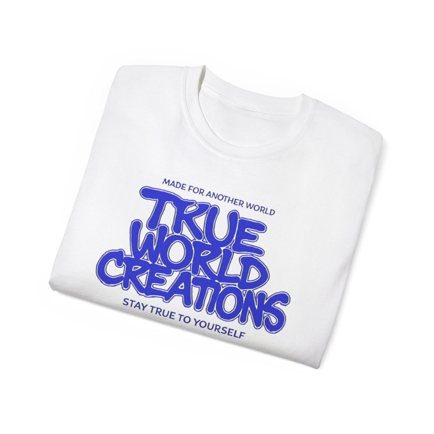 True World Creations Unisex Ultra Cotton Tee, Graffiti Style graphic