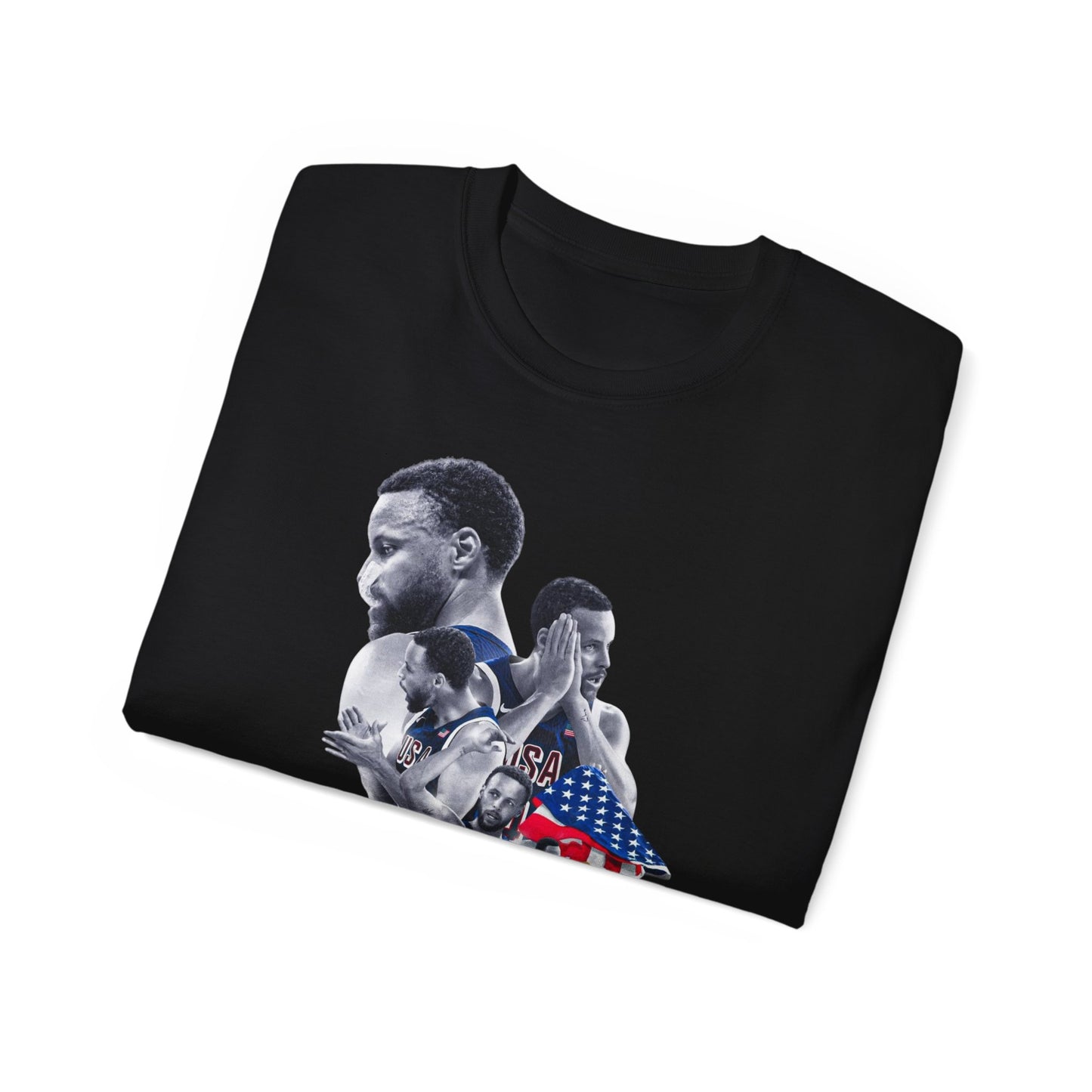 Vintage Steph curry American Heroes Tee shirt, Cotton Graphic Tee