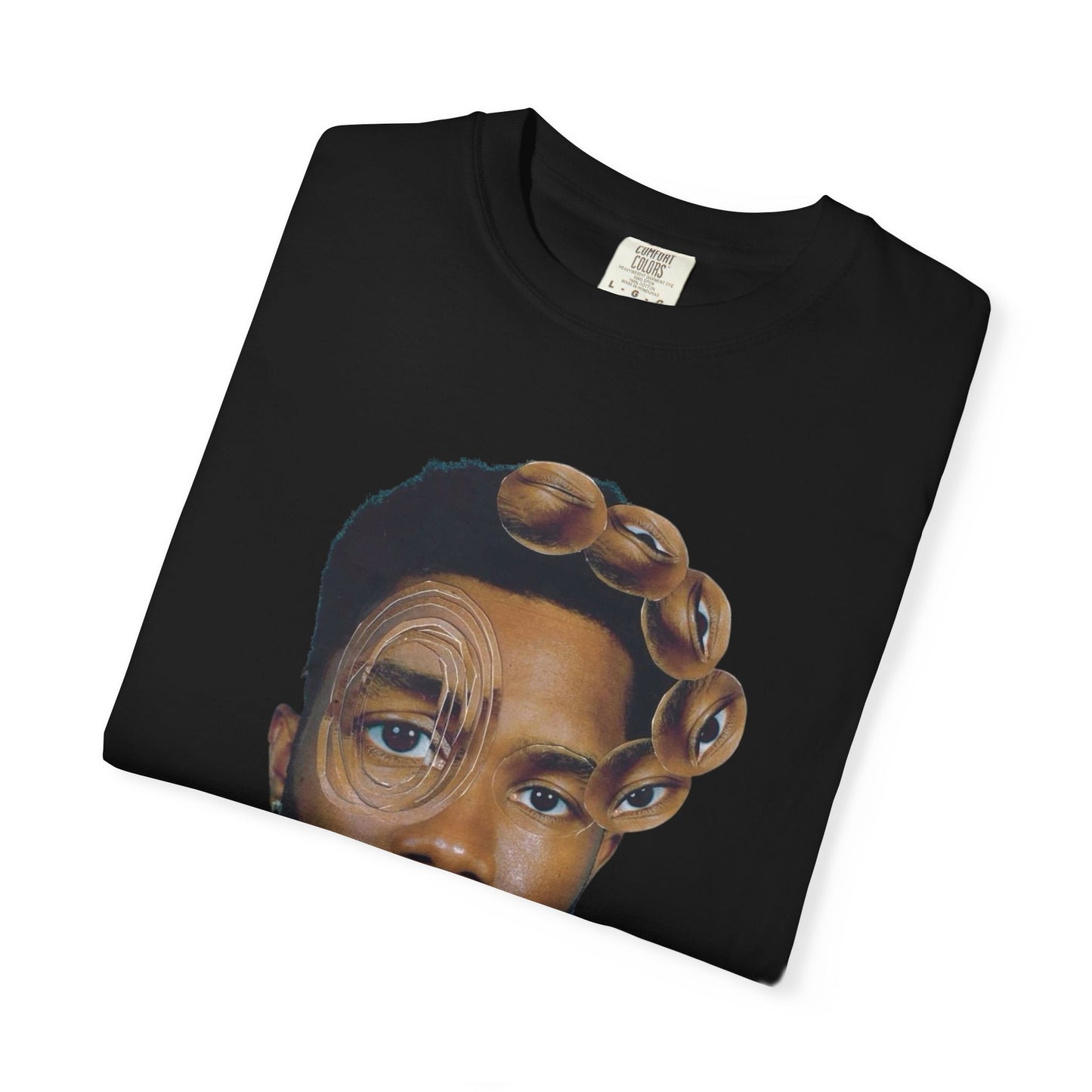Artistic Unisex Garment-Dyed T-Shirt with Unique Design