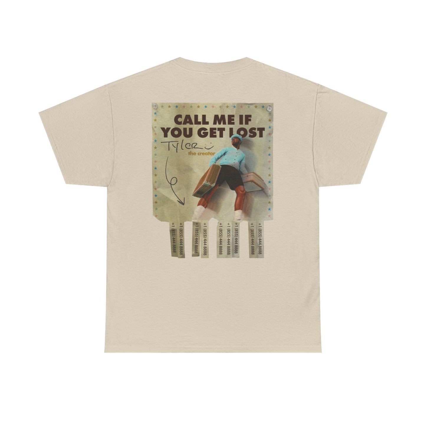 Unisex Cotton Tyler the creator Graphic T-shirt