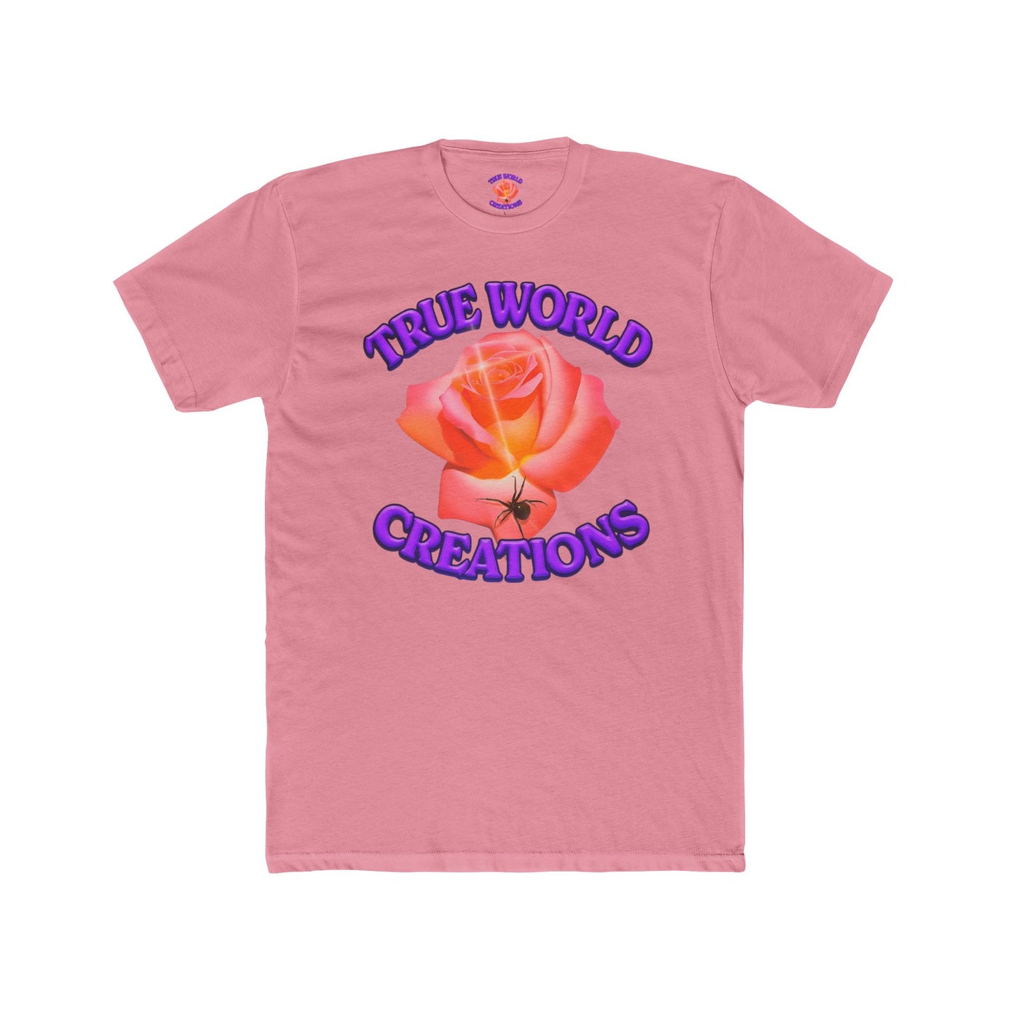 Bright Floral TWC Graphic Tee, Vintage Style