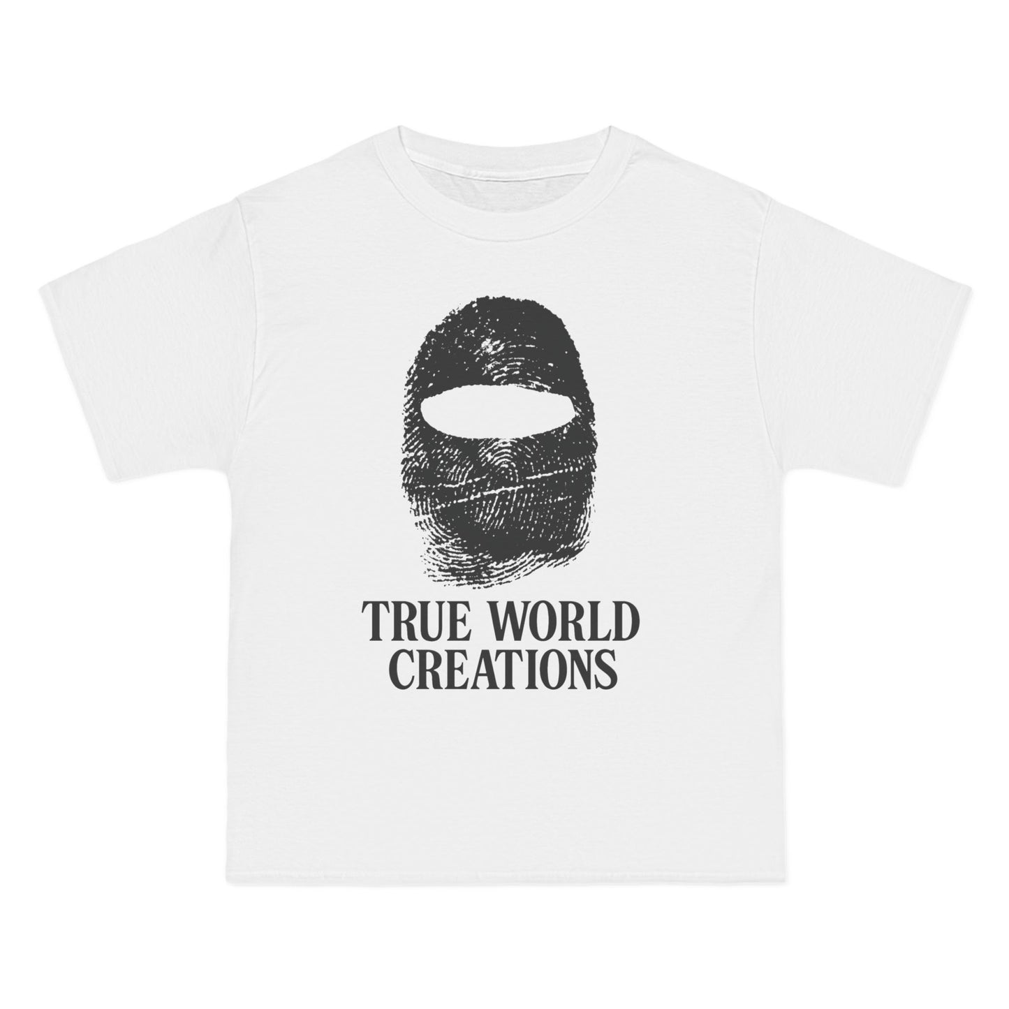 Edgy fingerprint true world creations Graphic T-shirt