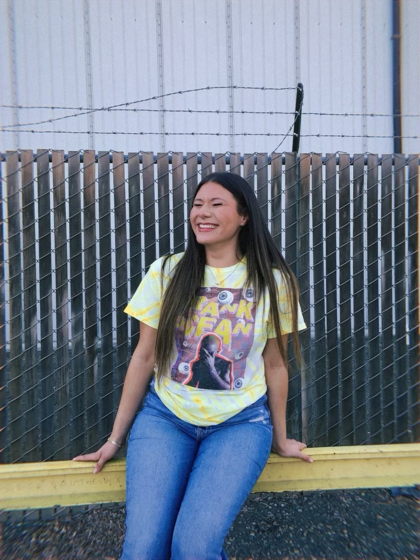 Frank Ocean Tie-Dye Tee - Vibrant Cyclone Design