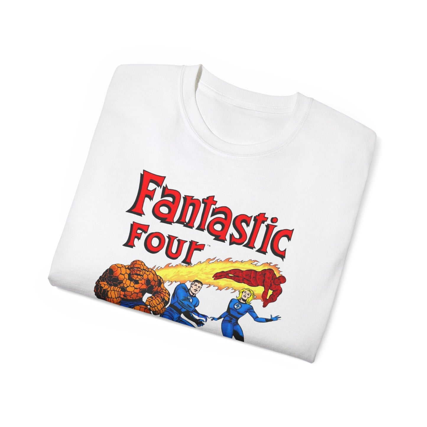Fantastic Four Retro graphic T-shirt design